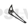 LX0492 Lynx Heli MCPX BL Carbon Fiber 3D Vertical Fin Silver